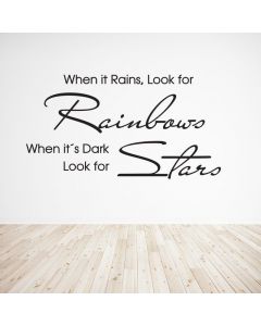 When it rains